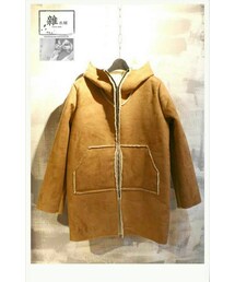 雜衣舖時尚服飾精品 | 麂皮內刷毛長版外(モッズコート)