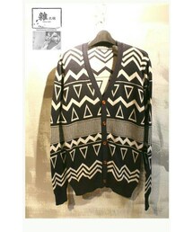 雜衣舖時尚服飾精品 | 幾何羊毛料針織外套(その他アウター)