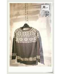 雜衣舖時尚服飾精品 | 民俗風圖騰毛衣(ニット/セーター)