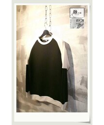 雜衣舖時尚服飾精品 | 接袖撞色刷毛T(Tシャツ/カットソー)