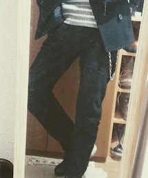 G-star low | 3Dブラックスキニーデニム(デニムパンツ)