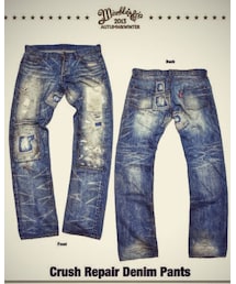 MARBLES | Crush Repair Denim Pants(デニムパンツ)