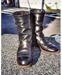 THE REAL McCOY’S × chippewa  | ホースハイド　エンジニア(ブーツ)