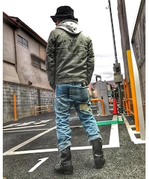 WACKOMARIAは背中が命💕 | ミリタリージャケット