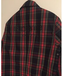 Supreme | 15SS Plaid check trench coat(ステンカラーコート)