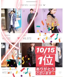 ✨10/15 ZOZOランキング1位 | シャツ/ブラウス