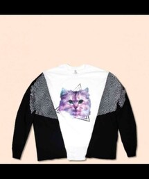 THE TEST | big cat remake tee(Tシャツ/カットソー)