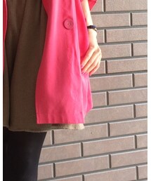 お気に入りピンクトレンチコート | トレンチコート