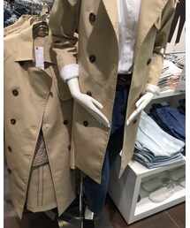 GUで見つけたトレンチ！これほしー | トレンチコート