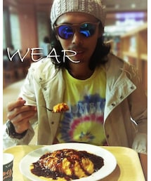 フェス初日コーデ♪ | SAでオムライス♪(その他)