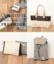 Columbia×Daily russet×富士金梅トリプルコラボ(トートバッグ)