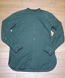 UNIQLO | フランネルスタンドカラーシャツ(シャツ/ブラウス)