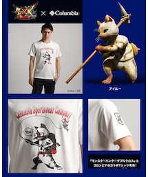 Columbia | モンスターハンターダブルクロス×Columbia　数量限定コラボTシャツ『アイルー』バージョン(Tシャツ/カットソー)