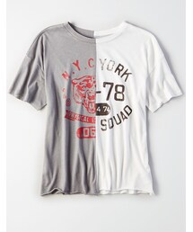 American Eagle | スプリットグラフィックTシャツ/SALE￥490(Tシャツ/カットソー)