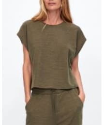 ZARA | クロップドTシャツ(Tシャツ/カットソー)