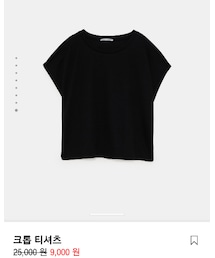 ZARA | 그롭 티셔츠 (Tシャツ/カットソー)