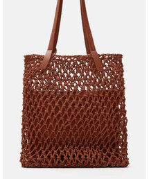 ZARA | 매듭 패브릭 토트백(バッグ)