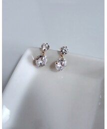DONA&D | 더블 안젤리나 귀걸이(ピアス（両耳用）)
