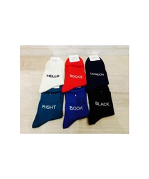 靴下屋 | SOCKSロゴ靴下(ソックス/靴下)