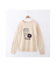 Samansa Mos2 blue | ニット/セーター