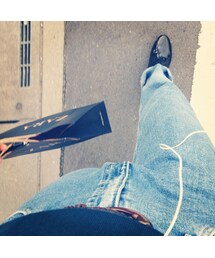 父からのおさがりジーパン。(デニムパンツ)