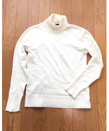 POLO JEANS | ホワイト♡リブタートル(ニット/セーター)