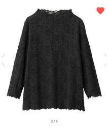 GU | レースメローT(Tシャツ/カットソー)