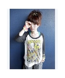 RNA | RNA×SHAKALABBITS ラグラン(Tシャツ/カットソー)