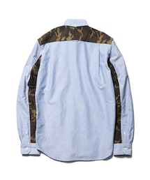 SOPHNET. | 13aw CAMOUFLAGE PANEL OXFORD B.D SHIRT(シャツ/ブラウス)