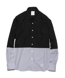 uniform experiment | 12aw 2 TONE SHIRT(シャツ/ブラウス)