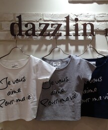 dazzlin | moi鹿の子Tシャツ(Tシャツ/カットソー)