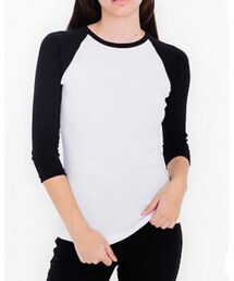 American Apparel | Baby Rib 3/4 Sleeve Raglan(Tシャツ/カットソー)