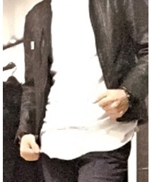 HALB | 綿リヨセルロング丈カットソー(Tシャツ/カットソー)