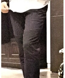 HALB | ジオメトリック柄切り替えリブパンツ(その他パンツ)