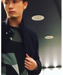 HALB | ウールメルトンスタンドカラーコート(その他アウター)