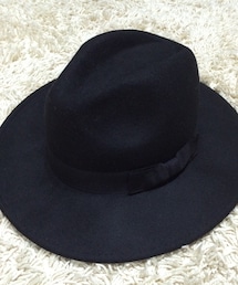 no brand | 中折れつば広ハット(ハット)