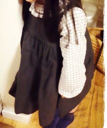 娘ちゃんお気に入りコーデ( ́•ૢ⌔•ૢ ̀)(ワンピース)