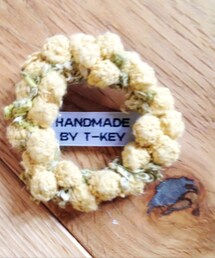 ハンドメイド ミモブローチ(ブローチ/コサージュ)