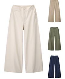 GU | チノワイドパンツ(その他パンツ)