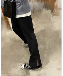 GLOBAL WORK | サイドのZIPがかわいいの(パンツ)