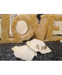 三角ピアス(ピアス（両耳用）)