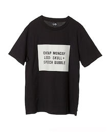 CHEAP MONDAY | FANTASTIC TEE Logo print(Tシャツ/カットソー)
