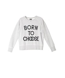 CHEAP MONDAY | FIRST SWEAT BORN TO CHOOSE Light grey mel(スウェット)