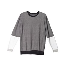 CHEAP MONDAY | LEN KNIT Black common grey(ニット/セーター)