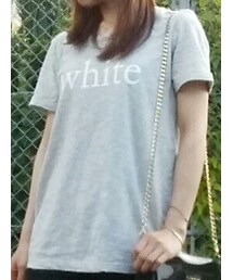 ALLUMER | ロゴTシャツ(トップス)