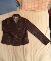 Honeys | 茶ライダース(ライダースジャケット)