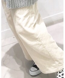GU | コーデュロイワイドパンツ(パンツ)