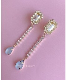 Liquem | フラッシーロングピアス(ピアス（両耳用）)