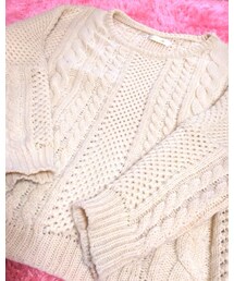 白ニット(ニット/セーター)