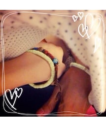 ＊江ノ島でゲットしたブレスレット＊去年の夏に行ったときにツレとオソロで購入♫ | ＊江ノ島でゲットしたブレスレット＊去年の夏に行ったときにツレとオソロで購入♫(ブレスレット)